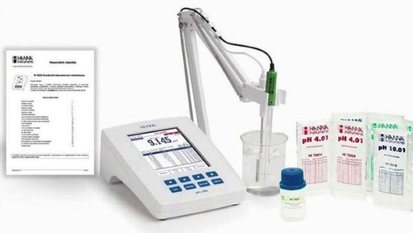Trọn bộ máy đo pH/ORP/ISE Hanna HI5222-02