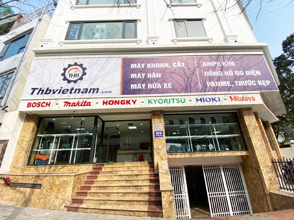 Cửa hàng bán máy khoan pin của THB Việt Nam tại Hà Nội