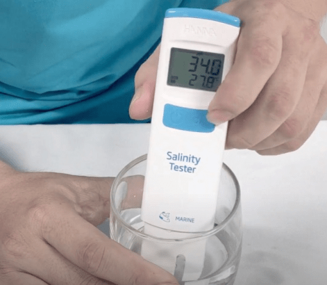 Hướng dẫn hiệu chuẩn bút đo độ mặn