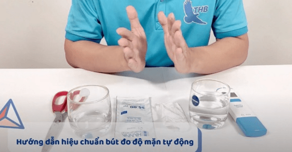 Chuẩn bị dụng cụ trước khi hiệu chuẩn