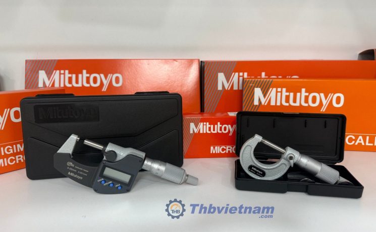 Panme Mitutoyo được đánh giá cao về độ bền, độ chính xác