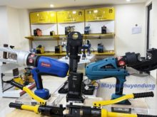 Tối ưu hiệu suất thi công điện bằng kìm bấm cos thủy lực hiện đại