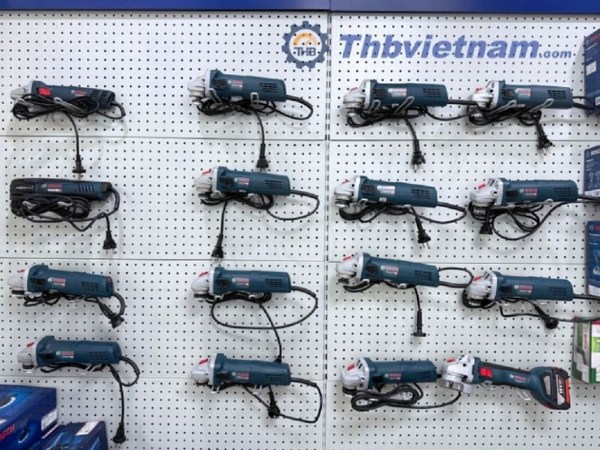 Gian hàng máy mài góc Bosch tại THB Việt Nam