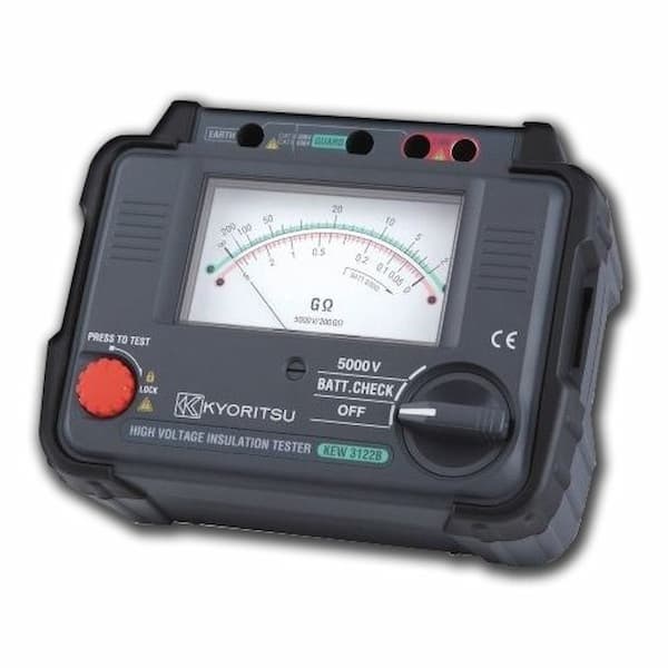 Kyoritsu 3122B gây ấn tượng với điện áp thử lên tới 5000V