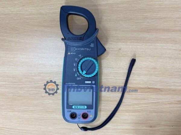 Ampe kìm Kyoritsu 2117R được trang bị phương pháp đo True RMS đảm bảo độ chính xác cao