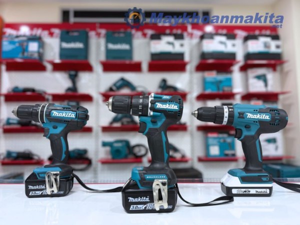 Máy khoan pin Makita được đánh giá cao bởi thiết kế và tính năng
