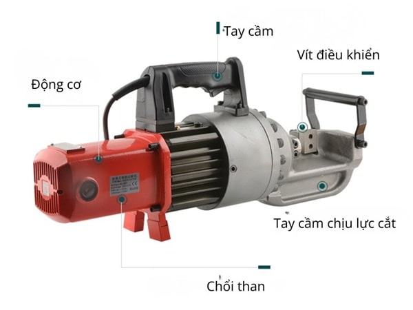 Thiết kế chắc chắn của máy cắt sắt thủy lực RC-32