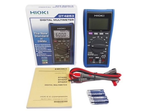 Hioki DT4253 nhỏ gọn, chỉ 390 g