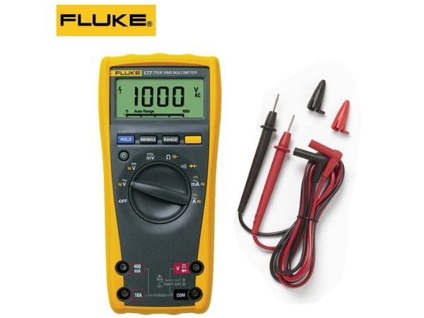 Fluke 177 hỗ trợ đo điện áp AC/DC lên tới 1000 V