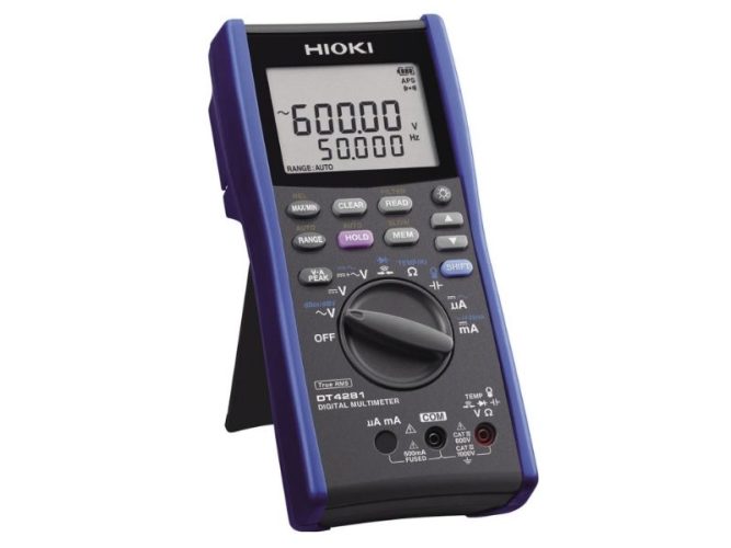 Hioki DT4281 là ampe kìm có độ phân giải cao với khả năng hiển thị lên đến 60.000 số đếm