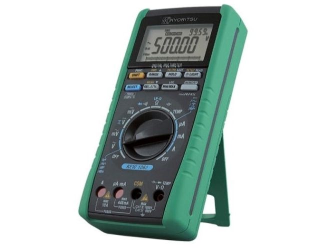 Kyoritsu 1062 hỗ trợ đo tần số lên đến 99.99 kHz