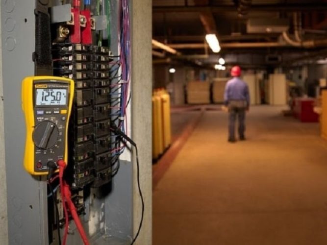 Fluke 117 hỗ trợ đo tần số từ 99,99 Hz - 50 kHz