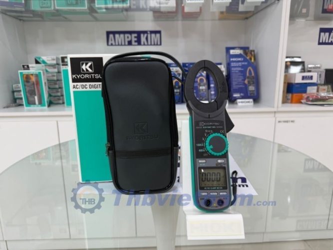 Kyoritsu 2055 hỗ trợ đo dòng AC/DC lên đến 1000 A