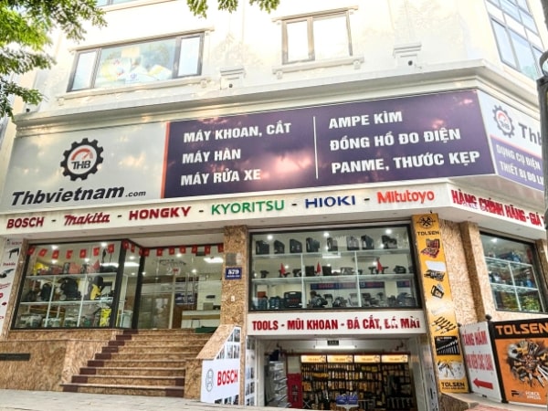 THB Việt Nam phân phối máy cắt sắt thủy lực chính hãng