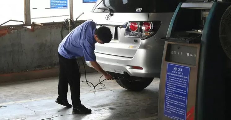 Tiêu chuẩn khí thải đăng kiểm ô tô định kỳ